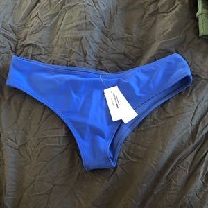 NWT blue full tilt bikini bottoms
